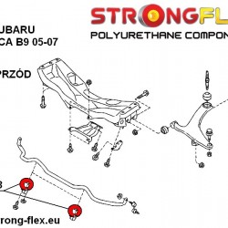 271298A: Front anti roll bar bush 25mm SPORT