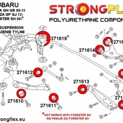 271616A: Tuleja stabilizatora tylnego SPORT