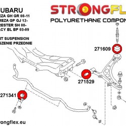 276164A: Front suspension polyurethane bush kit SPORT
