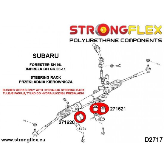 276166B: Full suspension bush kit