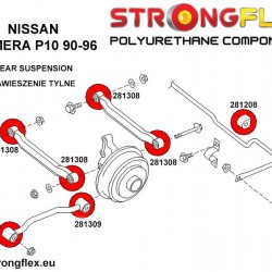 281309A: Rear trailing arm to hub bush SPORT