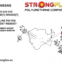 281555B: Gearbox mount NISSAN