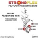 281662A: Tuleja wahacza frontego rear SPORT