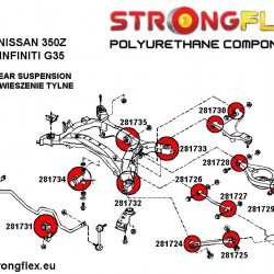 281728A: Tuleja wahacza tylnego dolnego wewnętrzna SPORT