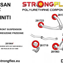 281964A: Front lower arm - rear bush SPORT