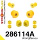 286114A: Front suspension bush kit SPORT