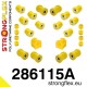 286115A: Rear suspension bush kit SPORT