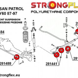 286131B: Front suspension bush kit