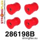 286198B: Zestaw tulei tylnej belki