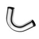 Aluminum elbow 135st 63mm, 30cm