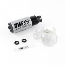 Fuel pump DeatschWerks DW65C 265lph for EVO X 08-15 Mazdaspeed3 07-13 Mazdaspeed6 06-07 Honda Civic 12-16 Honda Accord 13-17 Tundra 4.0L V6 07-14 4.L V8 07-10 4.6L V8 08-17 5.7L V8 07-17 Wrangler 2007-17