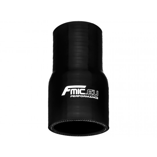 Silicone straight reducer 19/32mm Black