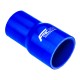 Silicone straight reducer 13/16mm Blue