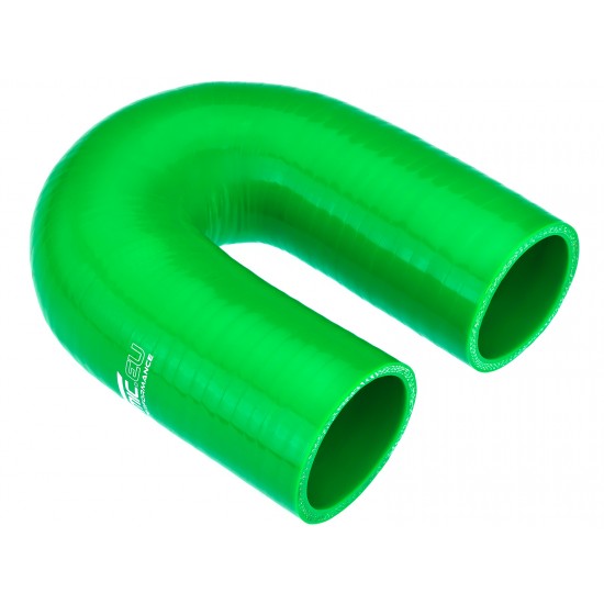 Silicone elbow 180' 41mm Green