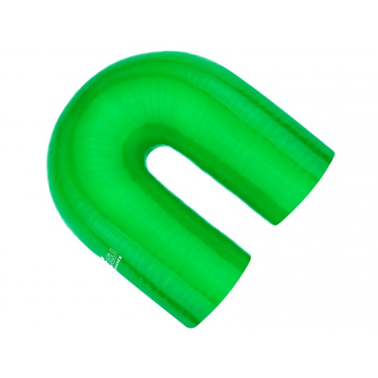 Silicone elbow 180' 41mm Green