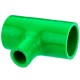 T-Piece 38/32mm Green