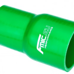 Silicone straight reducer 76/80mm Green