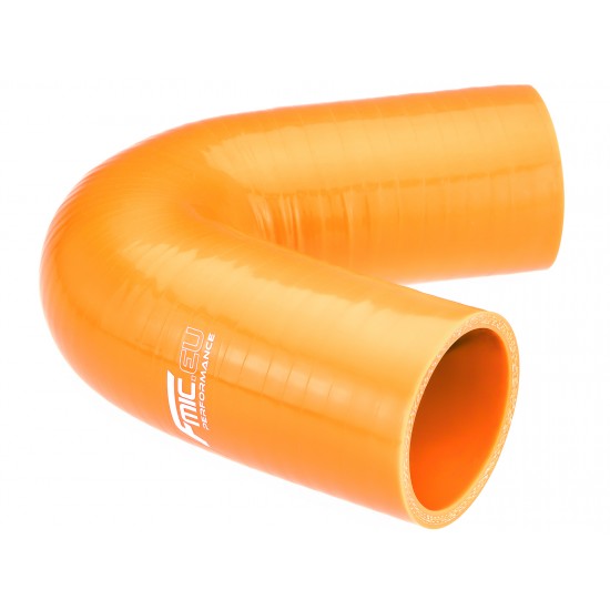 Silicone elbow 135' 60mm Orange