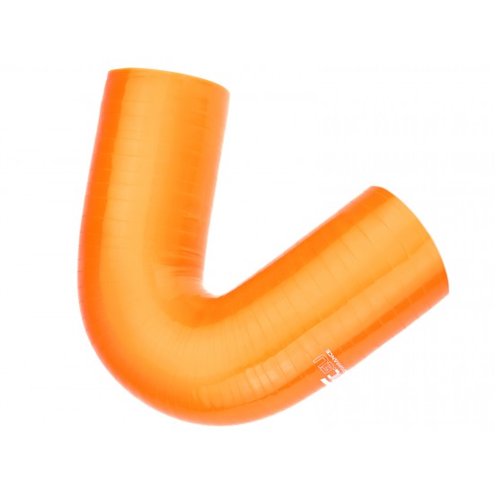 Silicone elbow 135' 70mm Orange