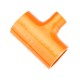 T-Piece 70/25mm Orange
