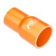Silicone straight reducer 22/38mm Orange