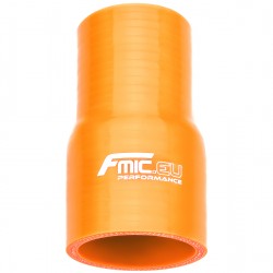 Silicone straight reducer 25/41mm Orange