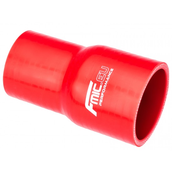 Silicone straight reducer 13/19mm Red
