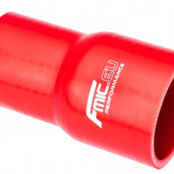 Silicone straight reducer 25/41mm Red