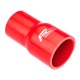 Silicone straight reducer 13/19mm Red