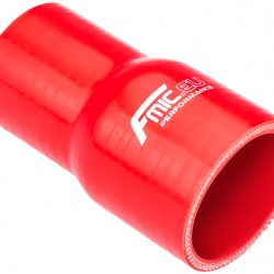 Silicone straight reducer 25/41mm Red