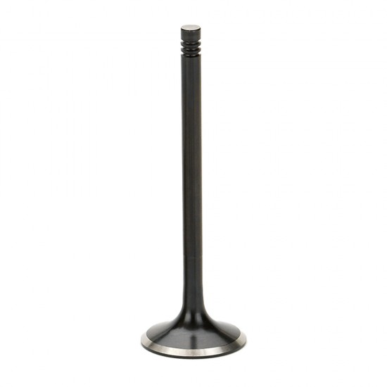 Exhaust valve Black Nitrided SuperTech, BMW E30 M3 S14 16v / S38 24v 87-91 (+.5 / Long 123.70mm)
