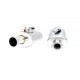 Oval body muffler XForce with Varex system 16,51cm x 25,4cm x 40,64cm