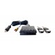 Oval body muffler XForce with Varex system 16,51cm x 25,4cm x 40,64cm