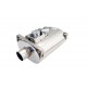 Oval body muffler XForce with Varex system 15,24cm x 25,4cm x 40,64cm