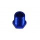 Adapter 1/4 NPT Hex Head Socket Blanking Plug Bung Blocker Male Fuel Oil Blue