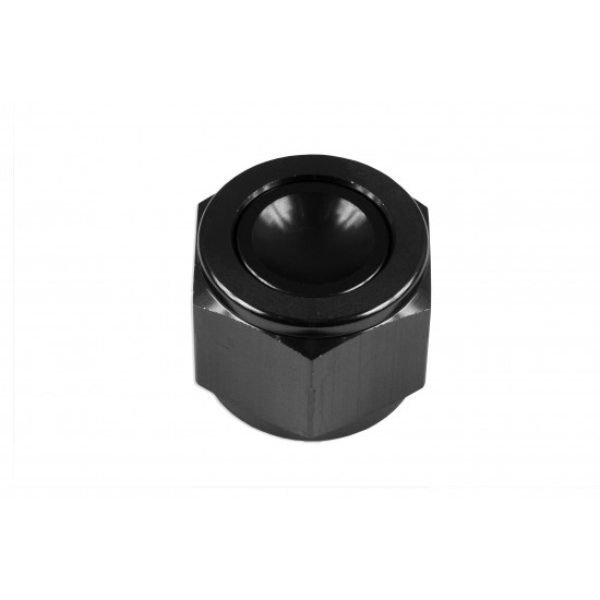 AN -10 AN10 JIC Female Flare Hex Port Plug Adapter Fitting Black