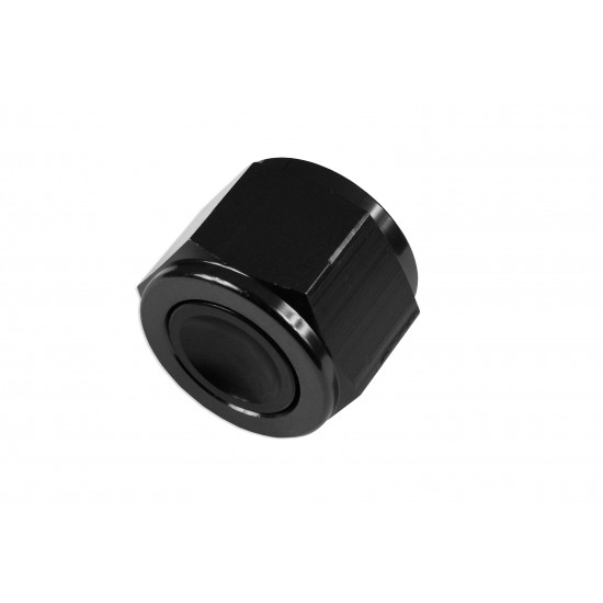 AN -10 AN10 JIC Female Flare Hex Port Plug Adapter Fitting Black