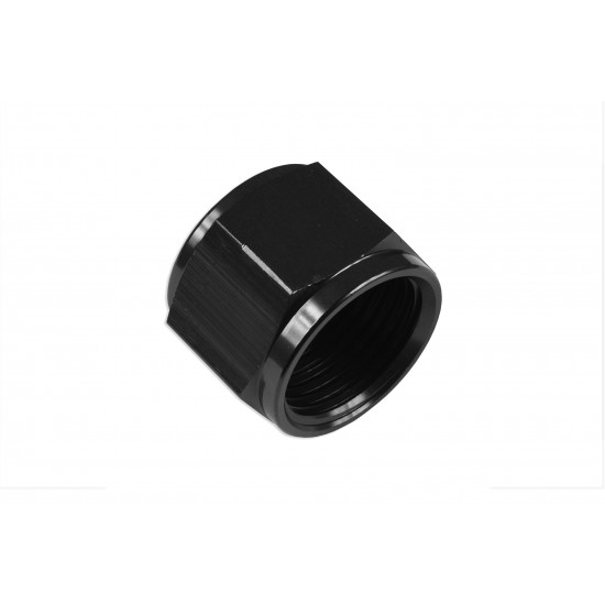 AN -10 AN10 JIC Female Flare Hex Port Plug Adapter Fitting Black