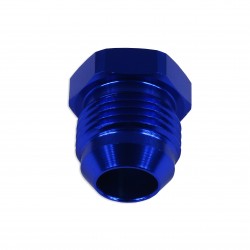 AN -10 AN10 JIC Flare Hex Port Plug Adapter Fitting Blue