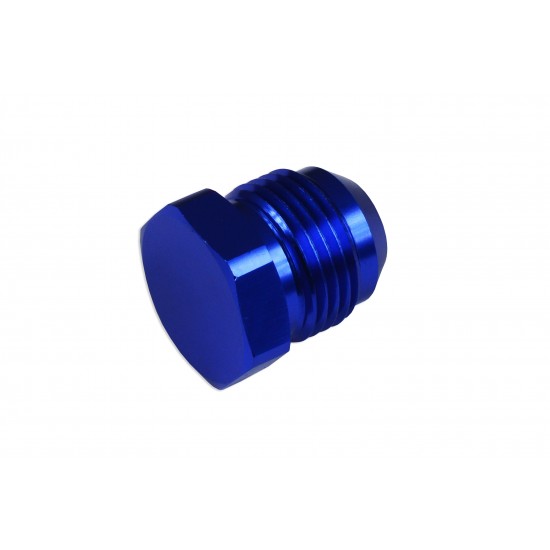 AN -10 AN10 JIC Flare Hex Port Plug Adapter Fitting Blue