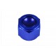AN -10 AN10 JIC Female Flare Hex Port Plug Adapter Fitting Blue