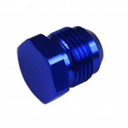 AN -12 AN12 JIC Flare Hex Port Plug Adapter Fitting Blue