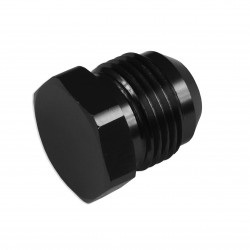 AN -4 AN4 JIC Flare Hex Port Plug Adapter Fitting Black