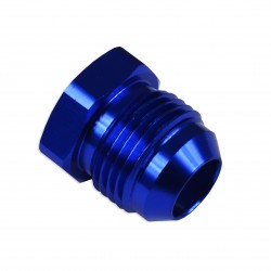 AN -4 AN4 JIC Flare Hex Port Plug Adapter Fitting Blue