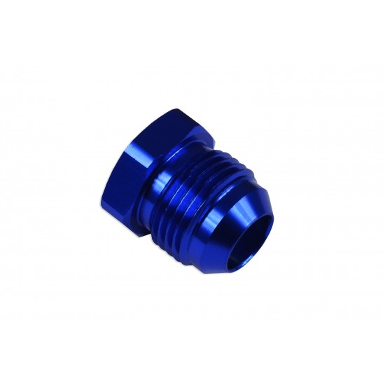 AN -4 AN4 JIC Flare Hex Port Plug Adapter Fitting Blue