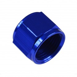AN -4 AN4 JIC Female Flare Hex Port Plug Adapter Fitting Blue