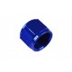 AN -4 AN4 JIC Female Flare Hex Port Plug Adapter Fitting Blue