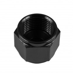 AN -6 AN6 JIC Female Flare Hex Port Plug Adapter Fitting Black