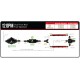 Fuel pump Aeromotive 11117 Atomic Hex Drive