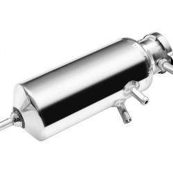 Alloy Polished Water Tank Oil Catch Can 0.33L Round Water Catch Can Fuel Tank